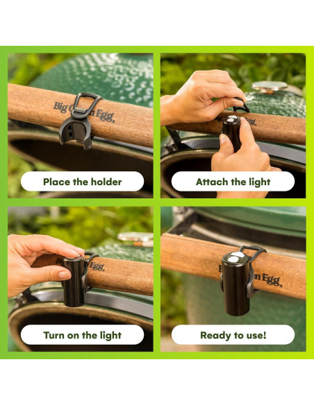 Luz LED Recargable para Parrilla Big Green Egg - 150 Lúmenes