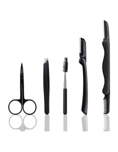 Kit de Cejas 5 en 1 Summer Lemon - Rasuradora, Tijeras, Pinzas