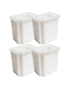 Paquete de 4 Almohadillas de Tinta Desechables GEMSENBOFU para Epson