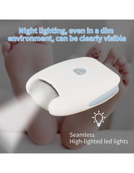 Removedor de Callos Electrónico ZQZMZGS Portátil 2 Velocidades