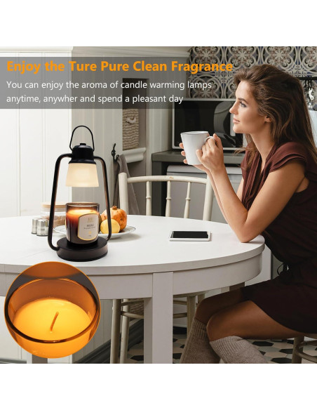 Lámpara Calentadora de Velas MAOYUE Vintage 50W Regulable