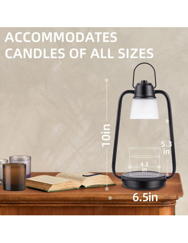 Lámpara Calentadora de Velas MAOYUE Vintage 50W Regulable