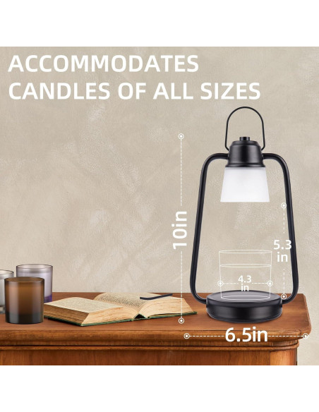 Lámpara Calentadora de Velas MAOYUE Vintage 50W Regulable