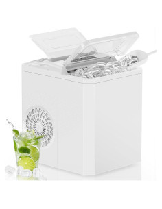 Máquina de Hielo OLIXIS Blanca, 11.79 kg/día, 9 Cubos en 6 Min