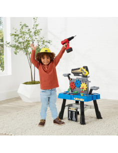 Banco de Trabajo Infantil Mejor Opción con 150 Accesorios 2