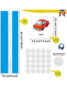 Tarjetas de Rutina Diaria Geyee 133 Piezas para Niños 2