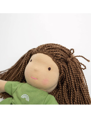 Muñeca de trapo Lulujo Elna 35 cm - Artesanía Waldorf