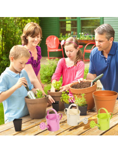 5PCS Regaderas de Metal DOITOOL para Plantas - 15x7.5cm 2