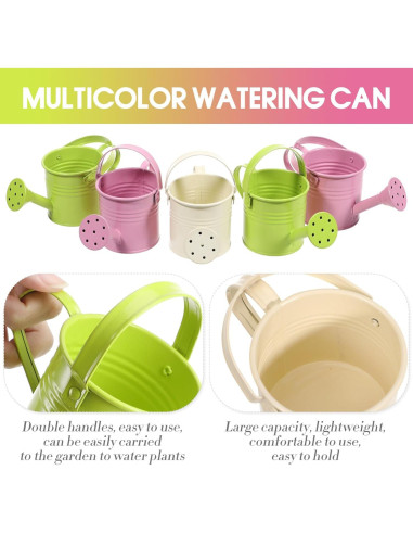 5PCS Regaderas de Metal DOITOOL para Plantas - 15x7.5cm