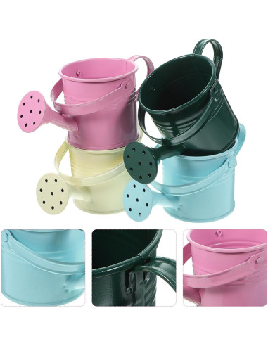 5PCS Regaderas de Metal DOITOOL para Plantas - 15x7.5cm