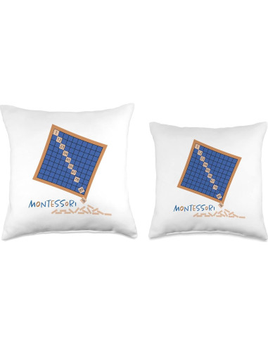 Cojín de Lanzamiento La Torre Rosa Montessori 45x45 cm