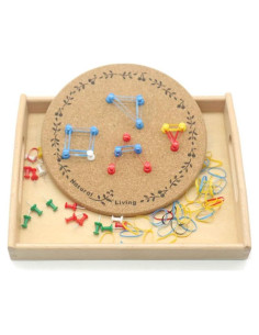 Juego de Martillo y Clavos DANNI Montessori Juguete Educativo