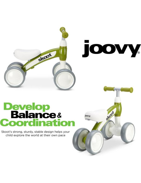 Bicicleta de Equilibrio Joovy Skoot para Niños 10m+ 20.41kg