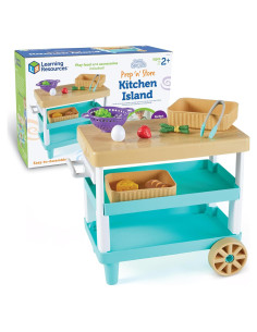 Isla de Cocina de Juguete Learning Resources 3 Niveles 11 Piezas