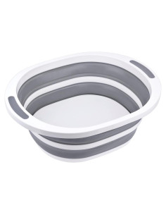 Fregadero Plegable Craftend 7.5L Gris Portátil para Camping