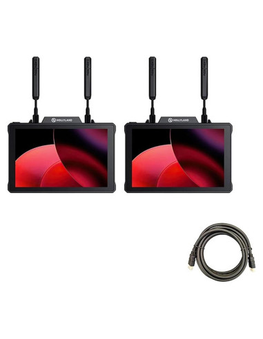 Sistema de Monitoreo Inalámbrico Hollyland Pyro 7 Dual Kit 7"