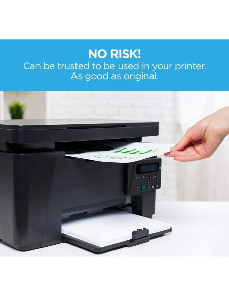 Cartucho de tinta negro compatible LD Brother LC207 - Paquete de 3