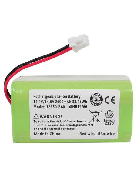 Batería de Reemplazo 14.4V 2.6Ah para Aspiradora Shark