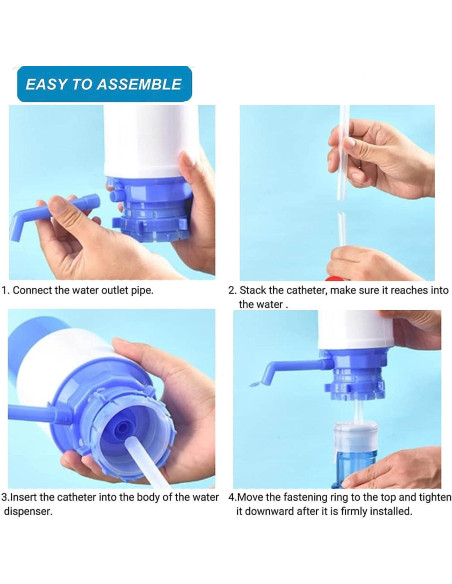 Dispensador de Agua Manual E-Greetshopping 2 Piezas 18.93L