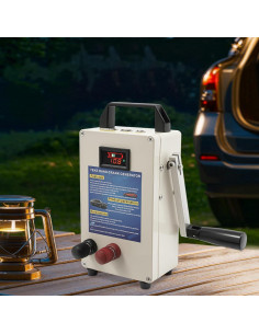 Generador Manual de Emergencia QIUTMER TK-150W 150W Portátil 2