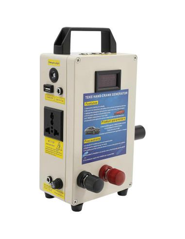 Generador Manual de Emergencia QIUTMER TK-150W 150W Portátil