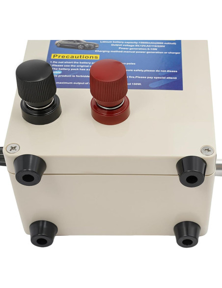 Generador Manual de Emergencia QIUTMER TK-150W 150W Portátil