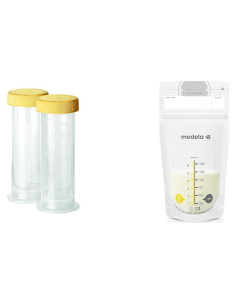 Botellas y Bolsas de Almacenamiento de Leche Materna Medela 180ml