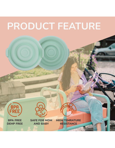 Sellos de bomba Elvie - Piezas de repuesto para extractor de leche