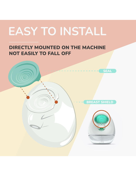 Sellos de bomba Elvie - Piezas de repuesto para extractor de leche