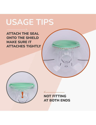 Sellos de bomba Elvie - Piezas de repuesto para extractor de leche