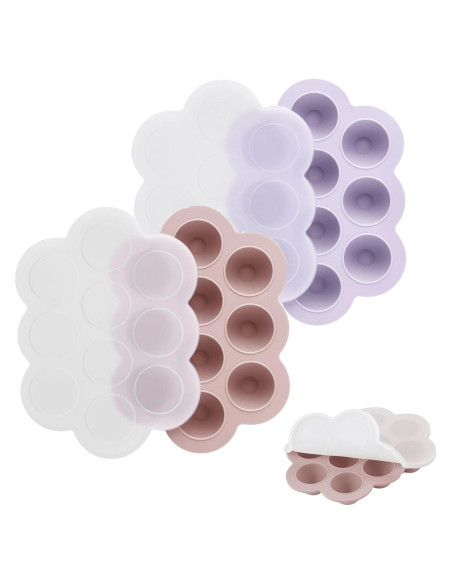 Bandeja de Silicona para Alimentos Bebés PandaEar 2 Pack