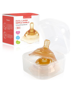 Protectores de pezones para lactancia SANFE ELEPHANT - 2 unidades