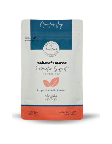 Té Herbal Postparto Momstead Restaurar y Recuperar 32.94g