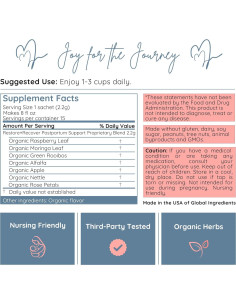 Té Herbal Postparto Momstead Restaurar y Recuperar 32.94g 2