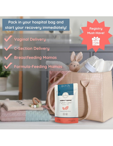 Té Herbal Postparto Momstead Restaurar y Recuperar 32.94g
