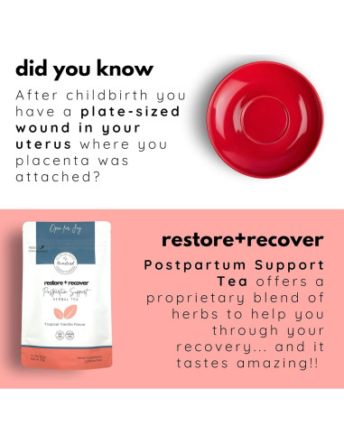 Té Herbal Postparto Momstead Restaurar y Recuperar 32.94g