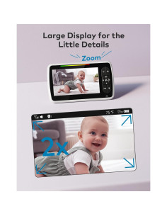 Cámara para Bebés UKSUP SM652 480p Wi-Fi Interior 2