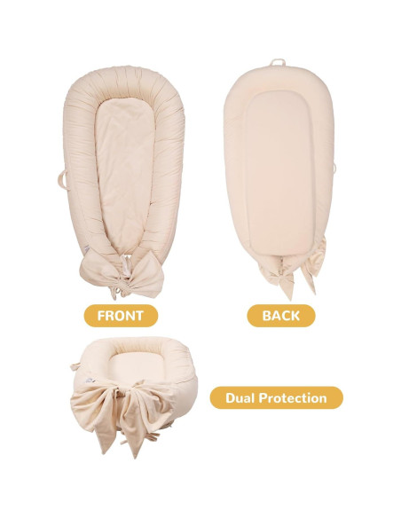 Cubierta de Lounger para Bebé EAQ - Terciopelo Suave y Transpirable Cubierta de Lounger para Bebé EAQ - Terciopelo Suave y Transpirable