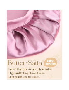 Gorro de Seda Satinado YANIBEST para Bebés y Niños 5-12 Años 2
