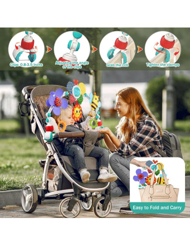 Arco de Juguete Ajustable SINOMARS para Cochecito de Bebé