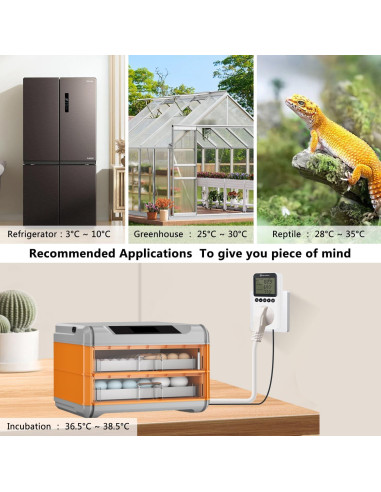 Controlador de Temperatura Digital KETOTEK KT3200PRO 1800W