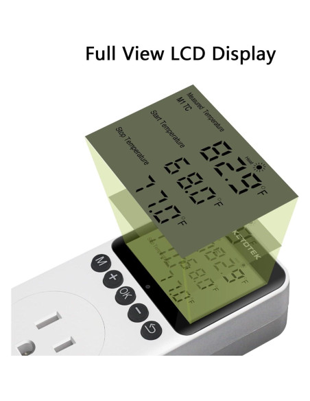 Controlador de Temperatura Digital KETOTEK KT3200PRO 1800W
