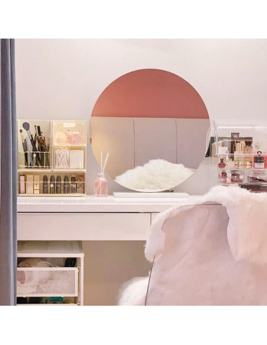 Espejo Acrílico Redondo 25 cm A Prueba de Roturas - NPF