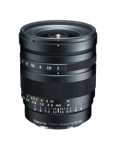 Lente Tokina FRN-MF20FXSE 20mm f/2 E para Sony E