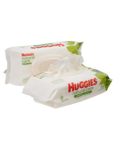 Toallitas Huggies Natural Care Sin Fragancia 56 Unidades