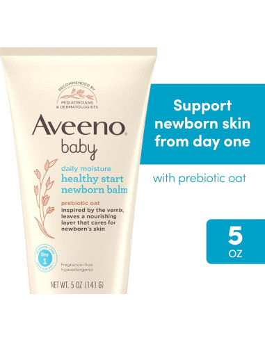 Bálsamo Nutritivo Aveeno Baby 141.75 g Hipoalergénico