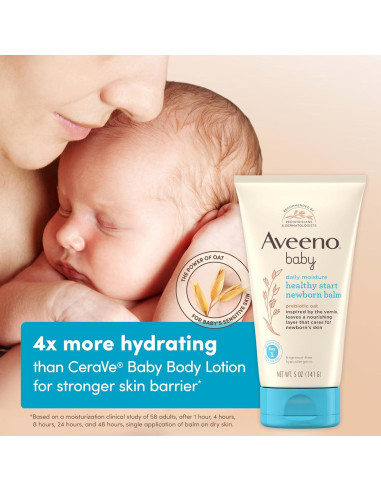 Bálsamo Nutritivo Aveeno Baby 141.75 g Hipoalergénico