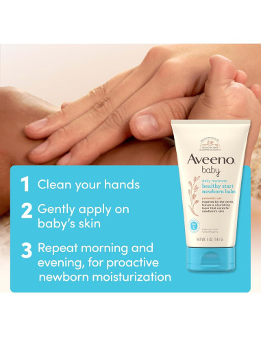 Bálsamo Nutritivo Aveeno Baby 141.75 g Hipoalergénico