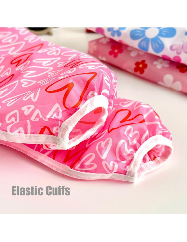 Babero Impermeable PandaEar para Bebés 6-36 Meses Manga Larga