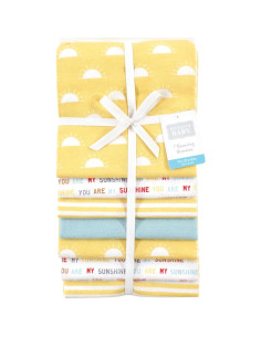 Manta de Recibir Hudson Baby Algodón Flannel Unisex 76x76cm 2